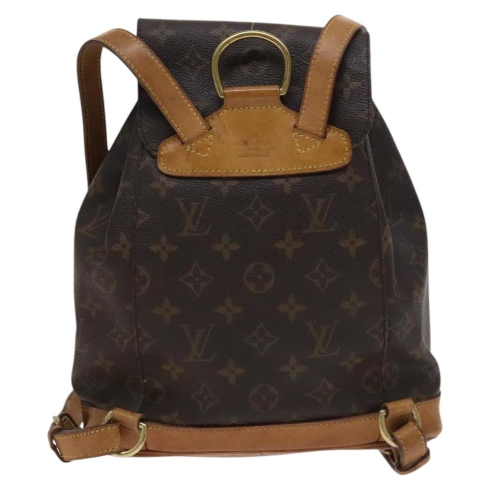 Brown Canvas Louis Vuitton Montsouris