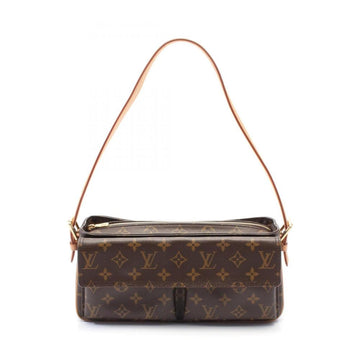 Brown Canvas Louis Vuitton Shoulder Bags