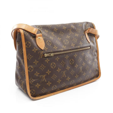Brown Canvas Louis Vuitton Shoulder Bags