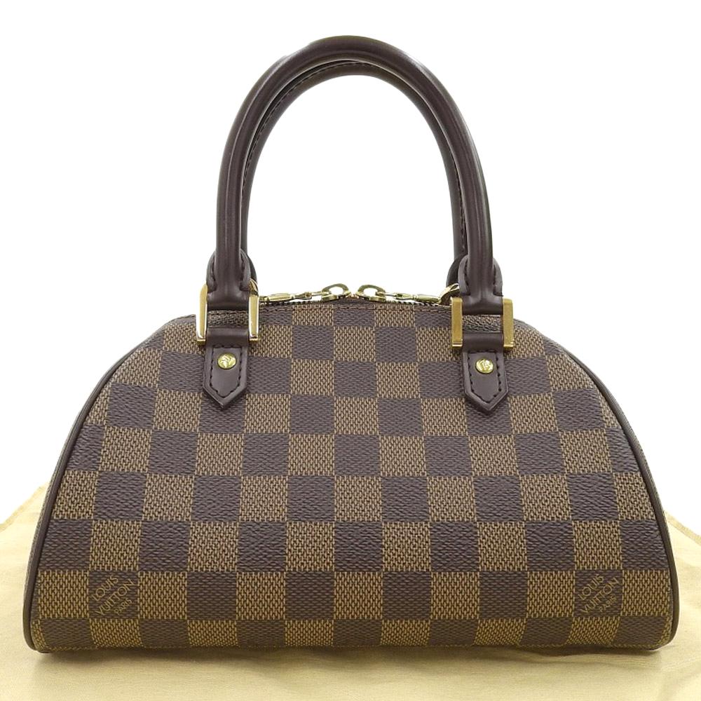 Brown Canvas Louis Vuitton Ribera