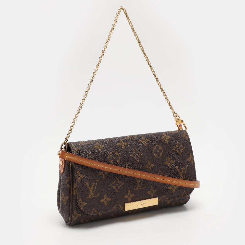 Brown Canvas Louis Vuitton Handbag