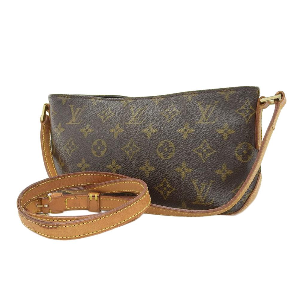 Brown Canvas Louis Vuitton Crossbody Bag
