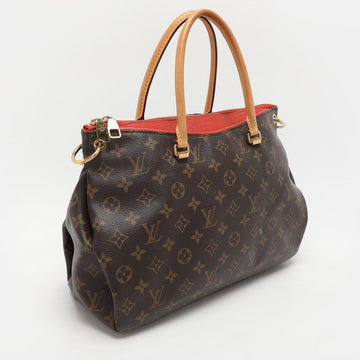 Brown Canvas Louis Vuitton Pallas