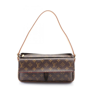 Brown Canvas Louis Vuitton Shoulder Bags