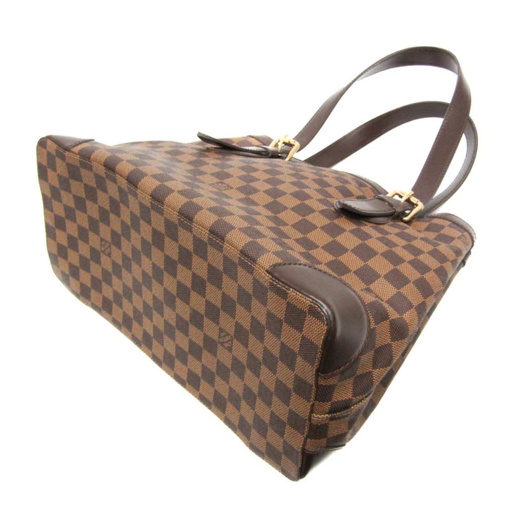 Brown Canvas Louis Vuitton Shoulder Bags