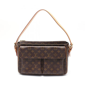Brown Canvas Louis Vuitton Shoulder Bags