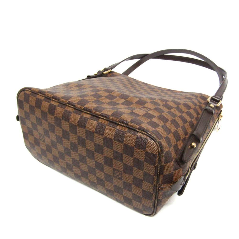 Brown Canvas Louis Vuitton Cabas