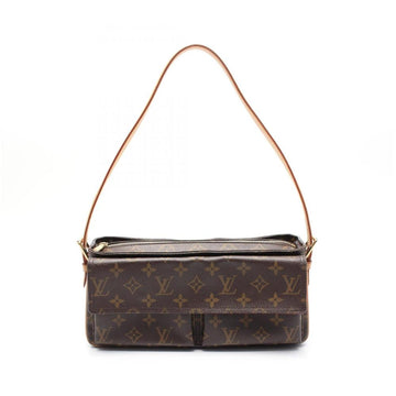 Brown Canvas Louis Vuitton Shoulder Bags