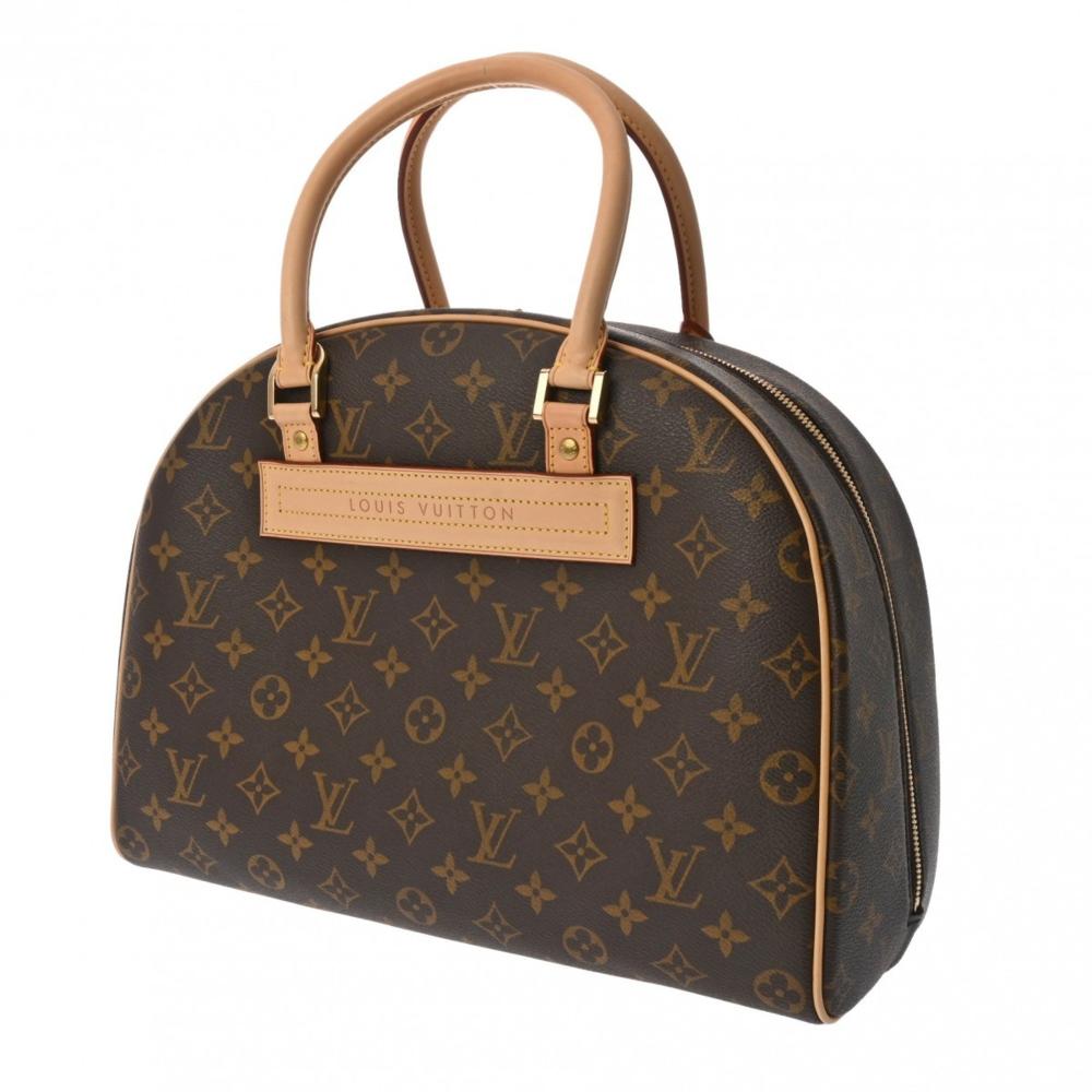 Brown Canvas Louis Vuitton Handbag