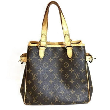Brown Canvas Louis Vuitton Batignolles