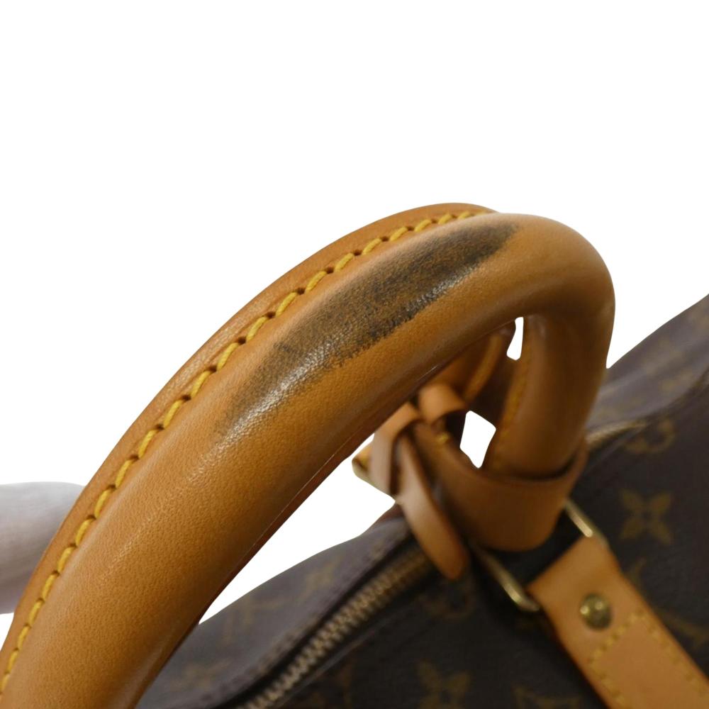 Brown Canvas Louis Vuitton Keepall