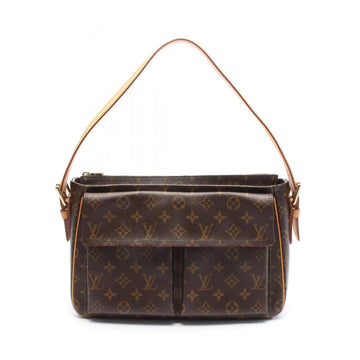 Brown Canvas Louis Vuitton Shoulder Bags