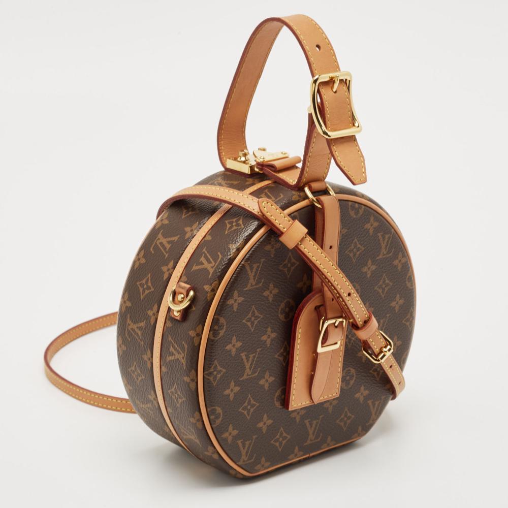 Brown Canvas Louis Vuitton Boite Chapeau