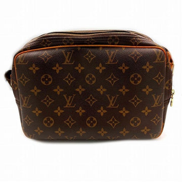 Brown Canvas Louis Vuitton Reporter