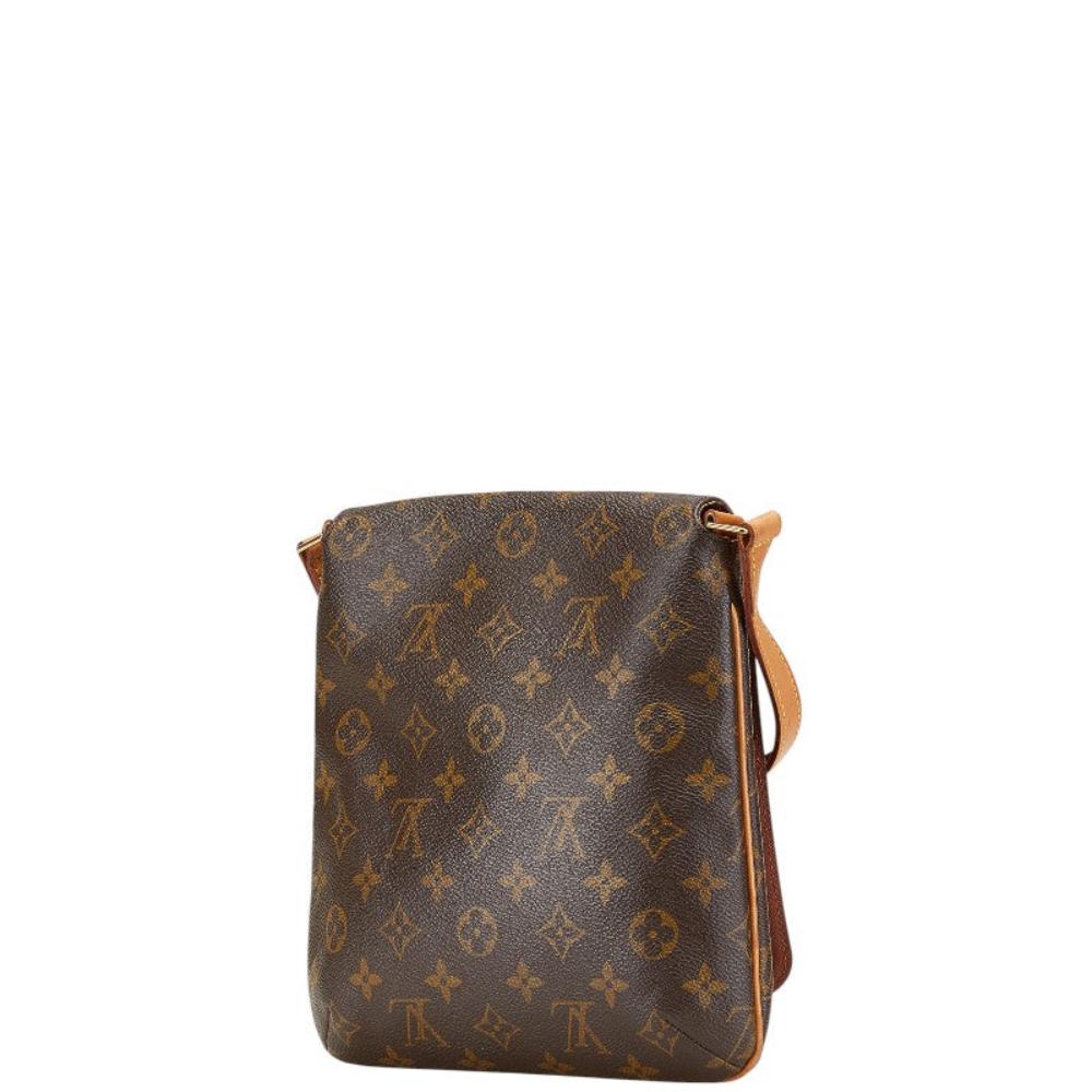 Brown Canvas Louis Vuitton Musette Salsa