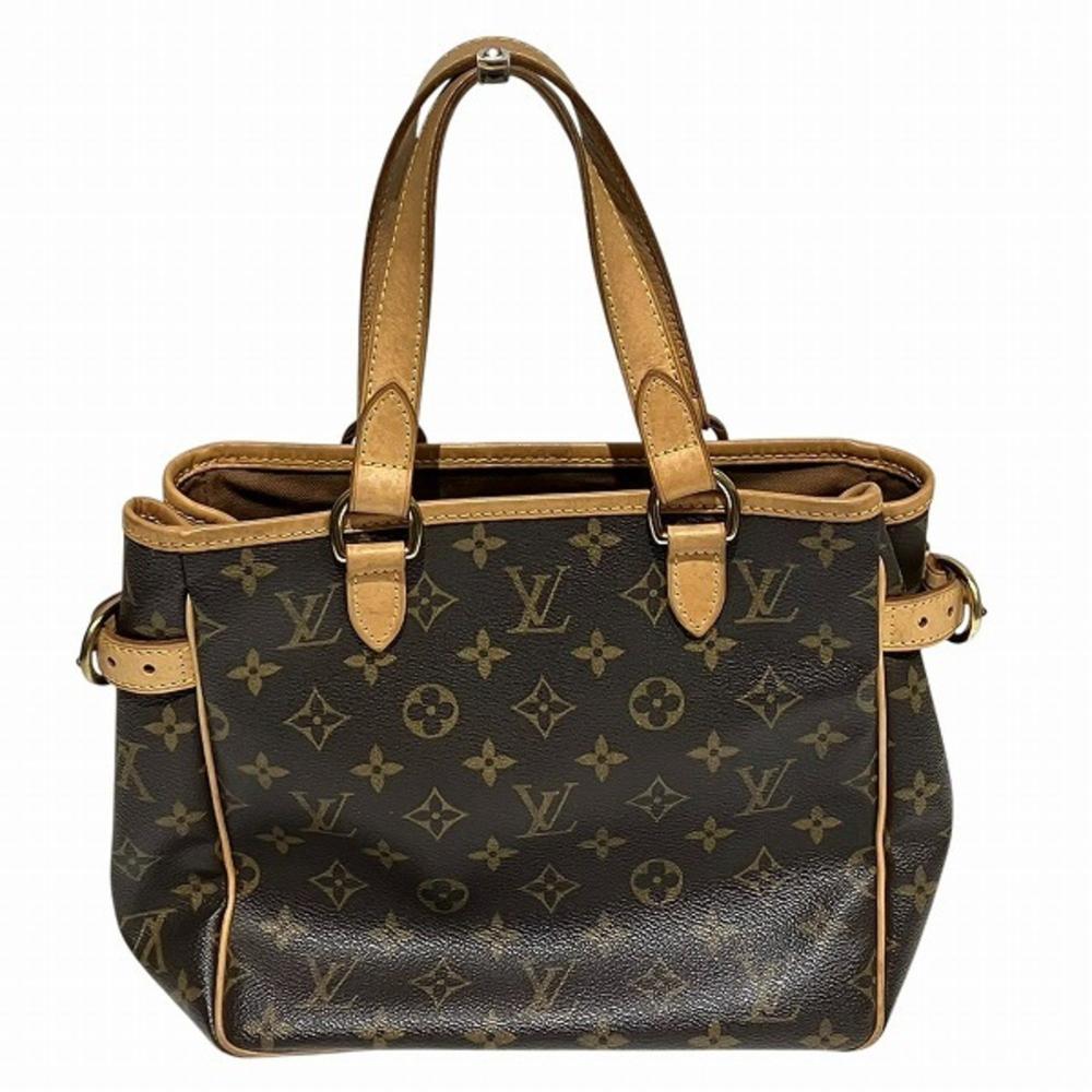 Brown Canvas Louis Vuitton Batignolles