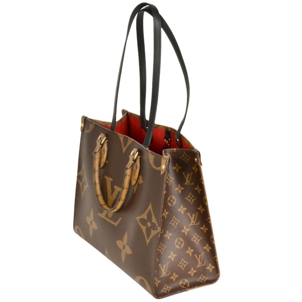Brown Canvas Louis Vuitton Handbag