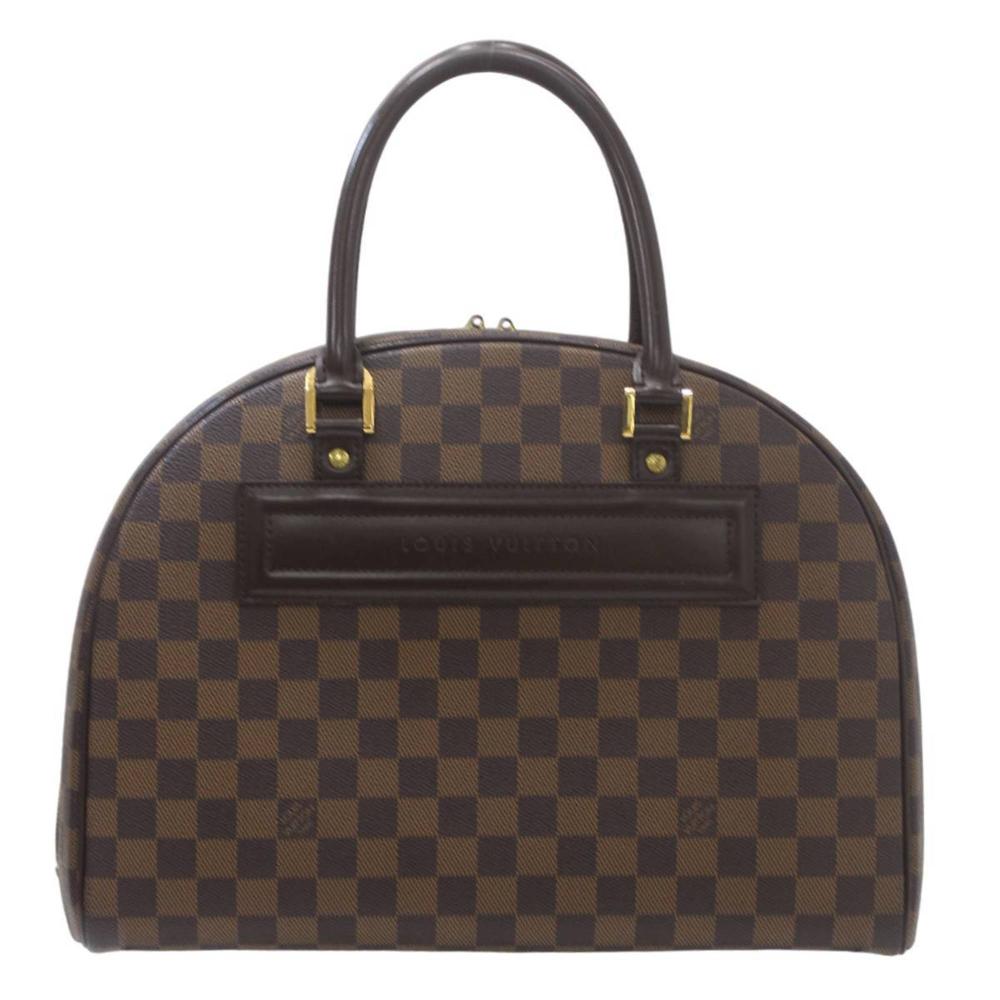 Brown Canvas Louis Vuitton Handbag
