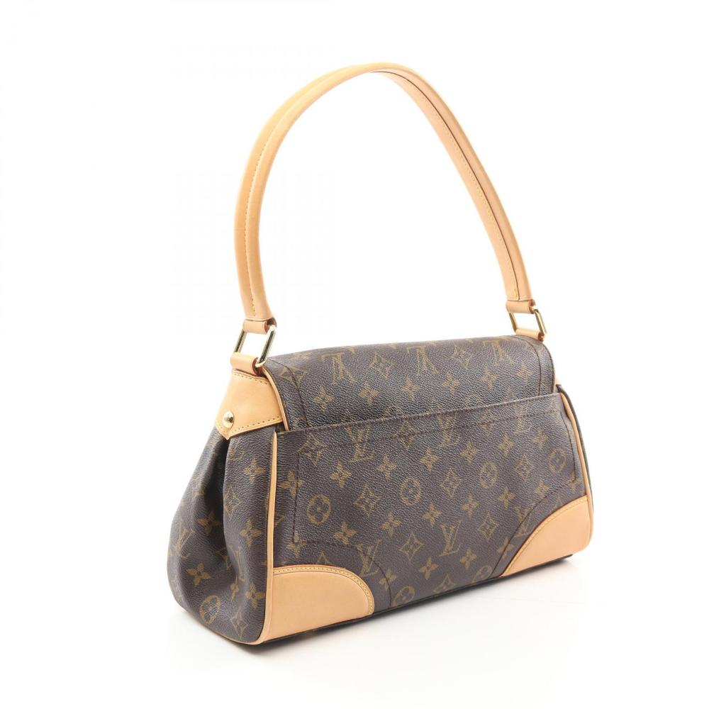 Brown Canvas Louis Vuitton Beverly