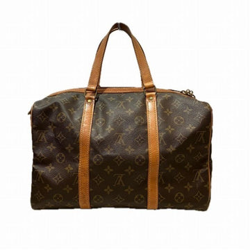 Brown Canvas Louis Vuitton Sac Souple