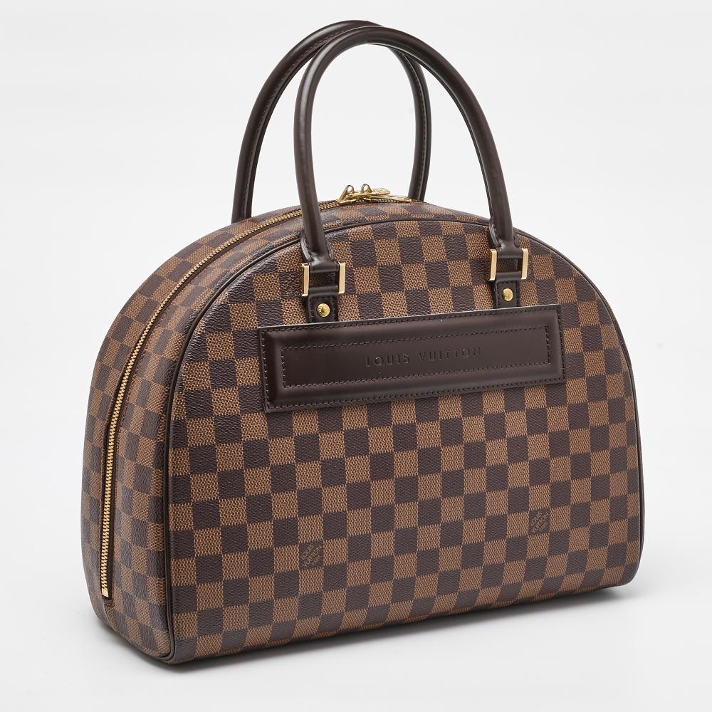 Brown Canvas Louis Vuitton Nolita