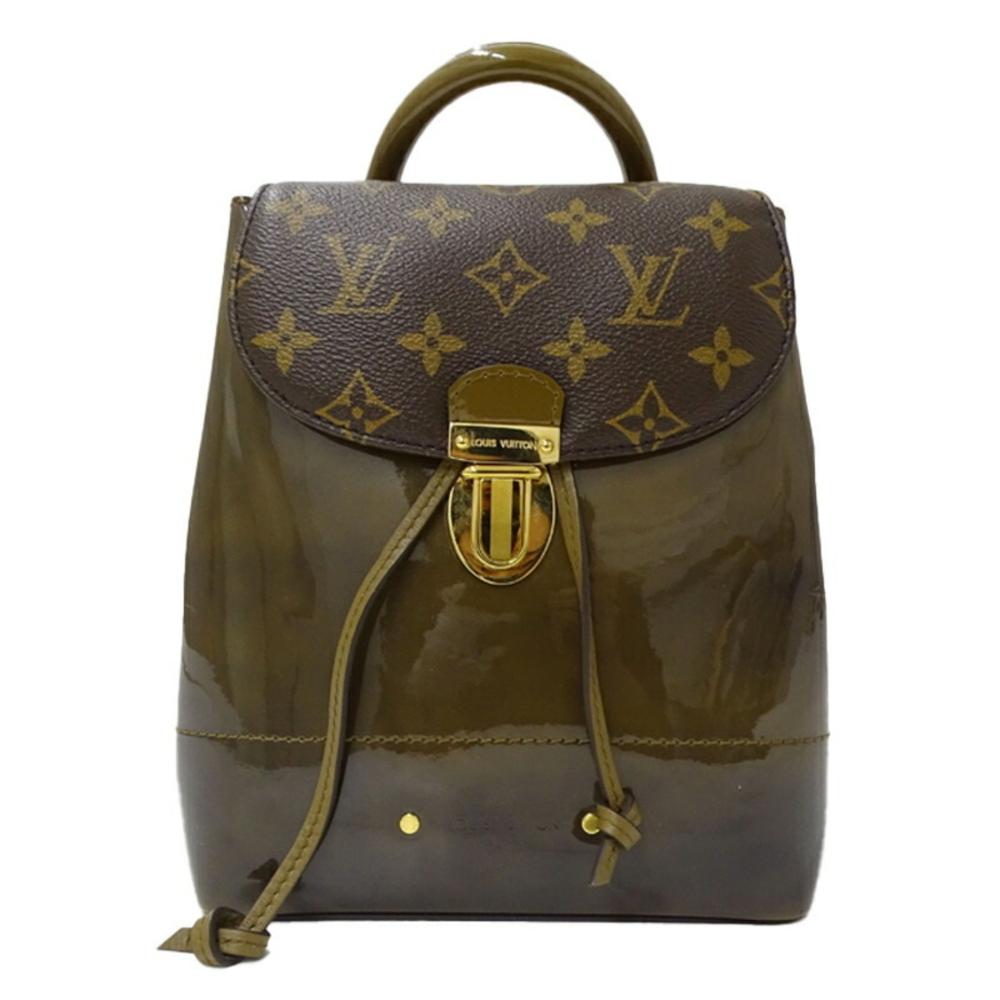 Brown Canvas Louis Vuitton Backpack