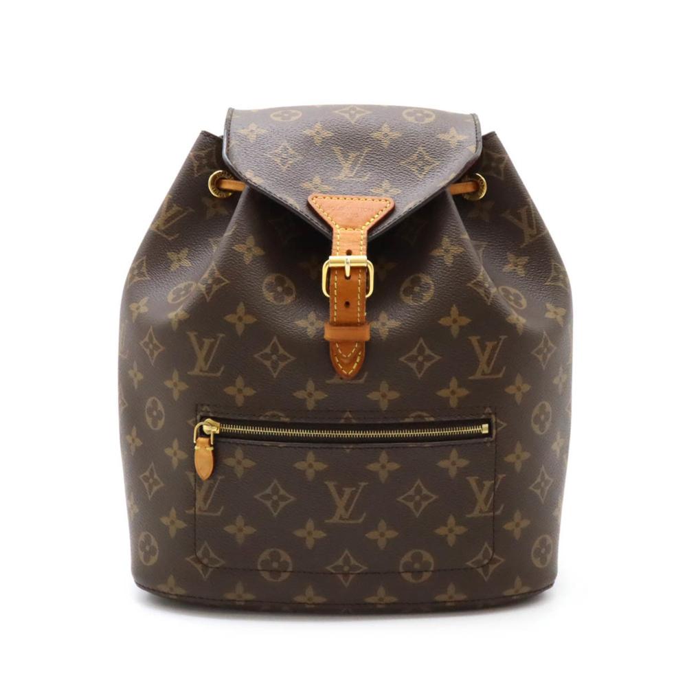 Brown Canvas Louis Vuitton Montsouris