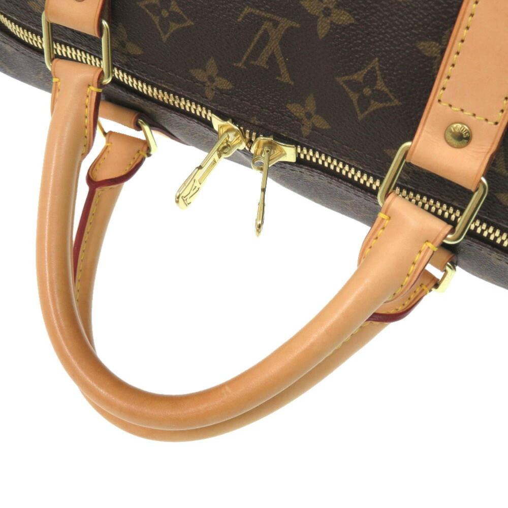 Brown Canvas Louis Vuitton Keepall