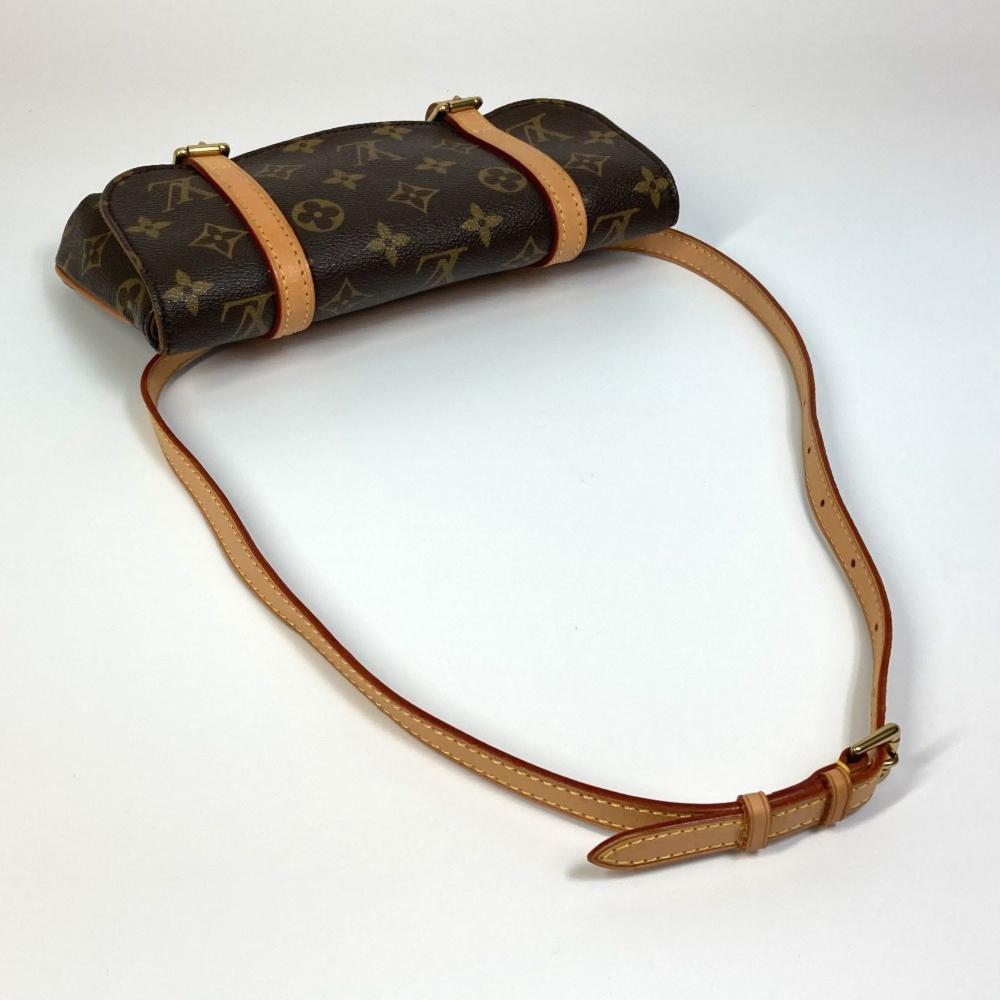 Brown Canvas Louis Vuitton Pouch