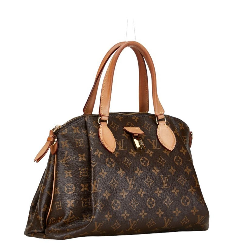 Brown Canvas Louis Vuitton Handbag