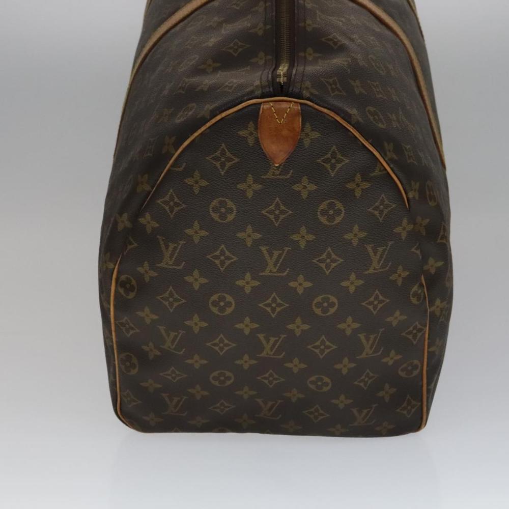 Brown Canvas Louis Vuitton Keepall