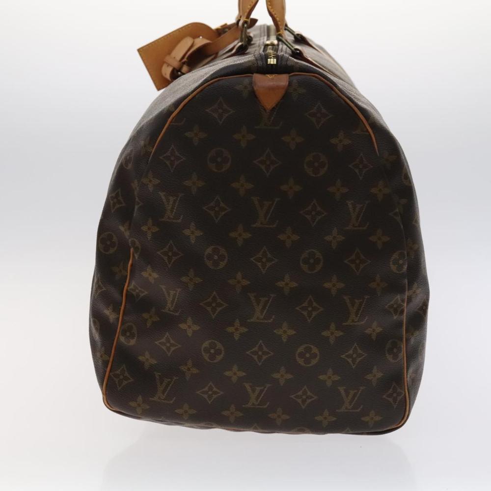 Brown Canvas Louis Vuitton Keepall