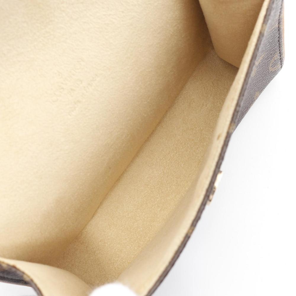 Brown Canvas Louis Vuitton Florentine Pochette