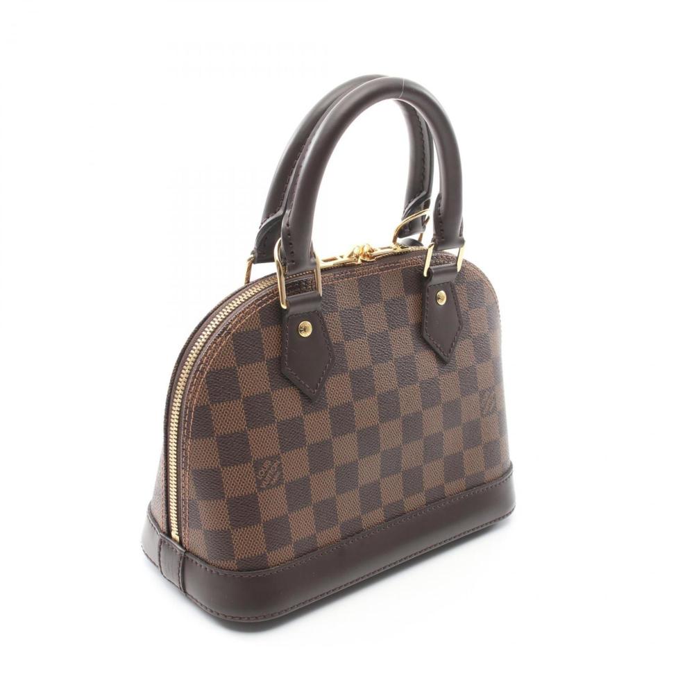 Brown Canvas Louis Vuitton Handbag
