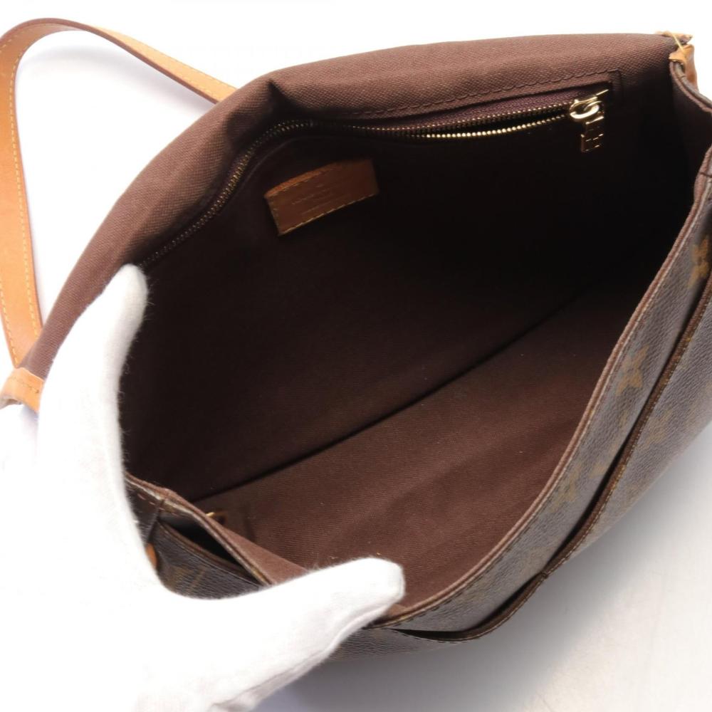 Brown Canvas Louis Vuitton Crossbody Bag