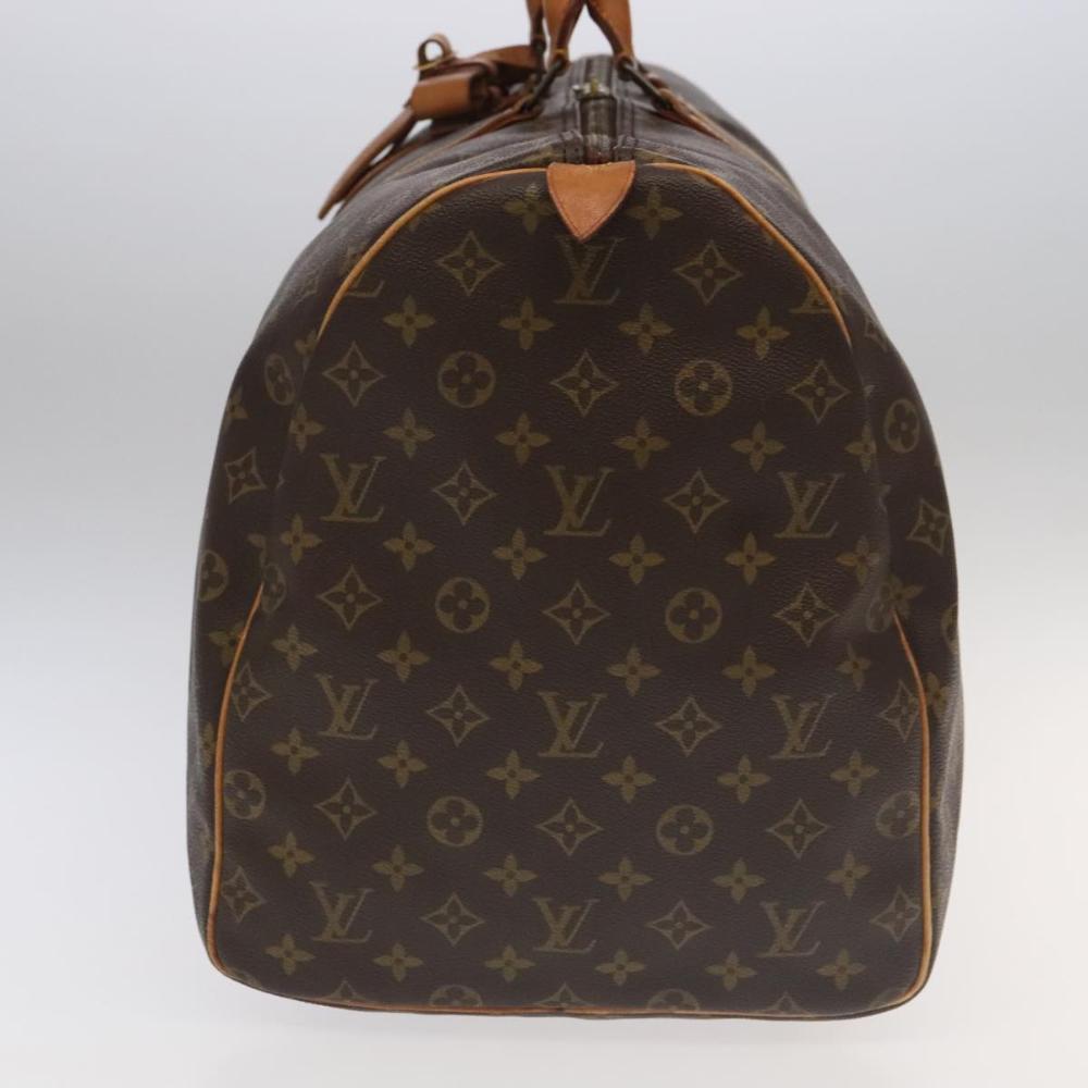 Brown Canvas Louis Vuitton Keepall