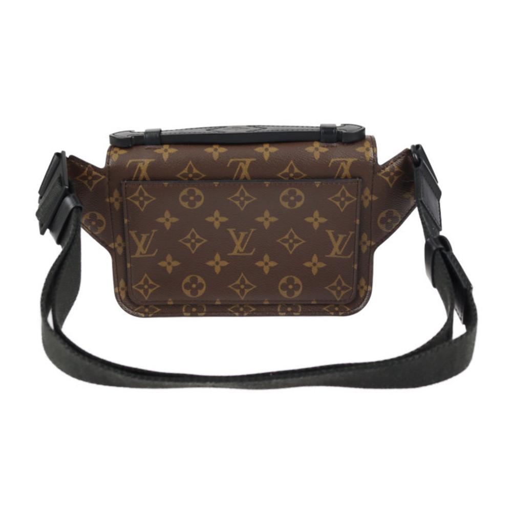 Brown Canvas Louis Vuitton Belt Bags