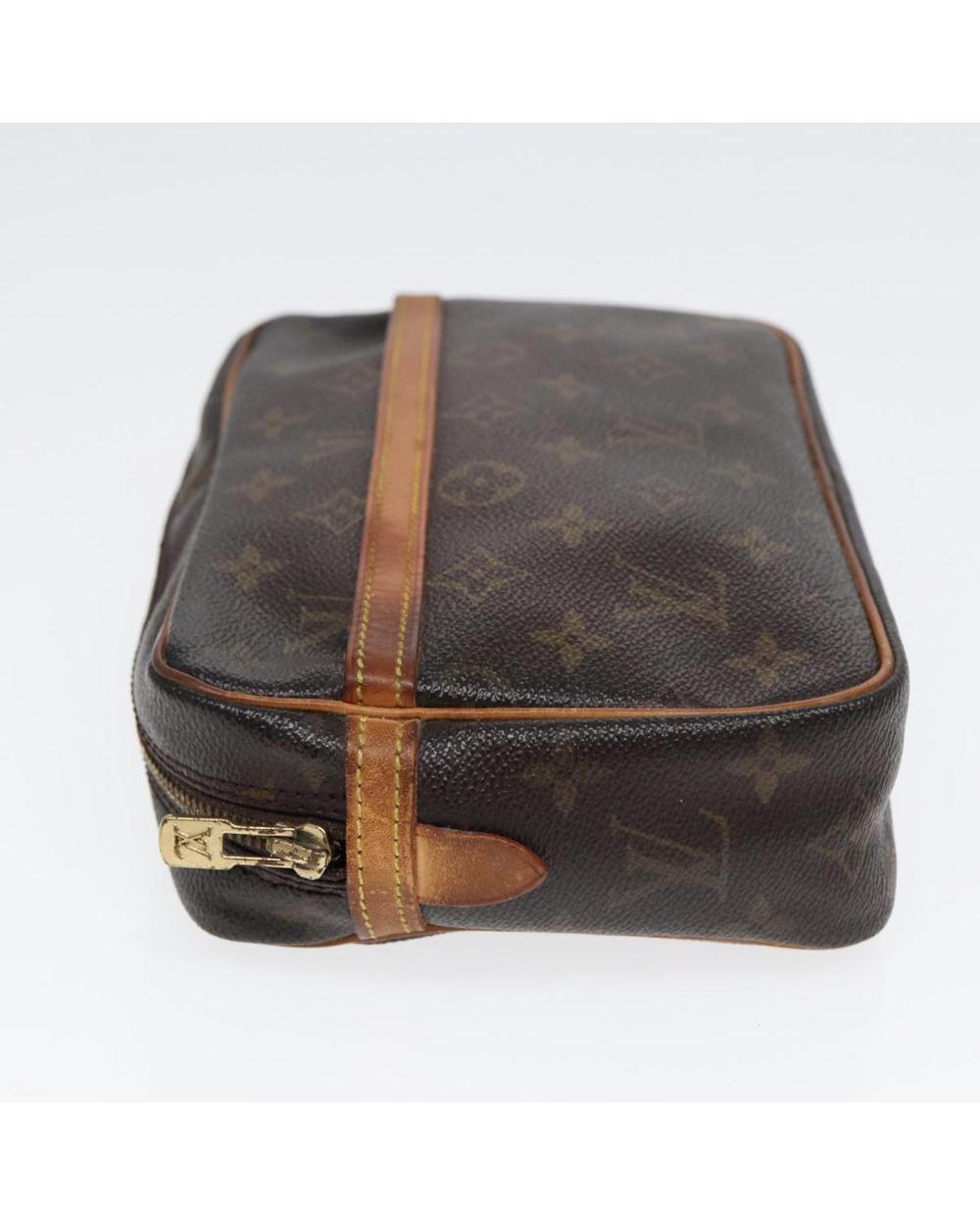 Brown Canvas Louis Vuitton Compiegne