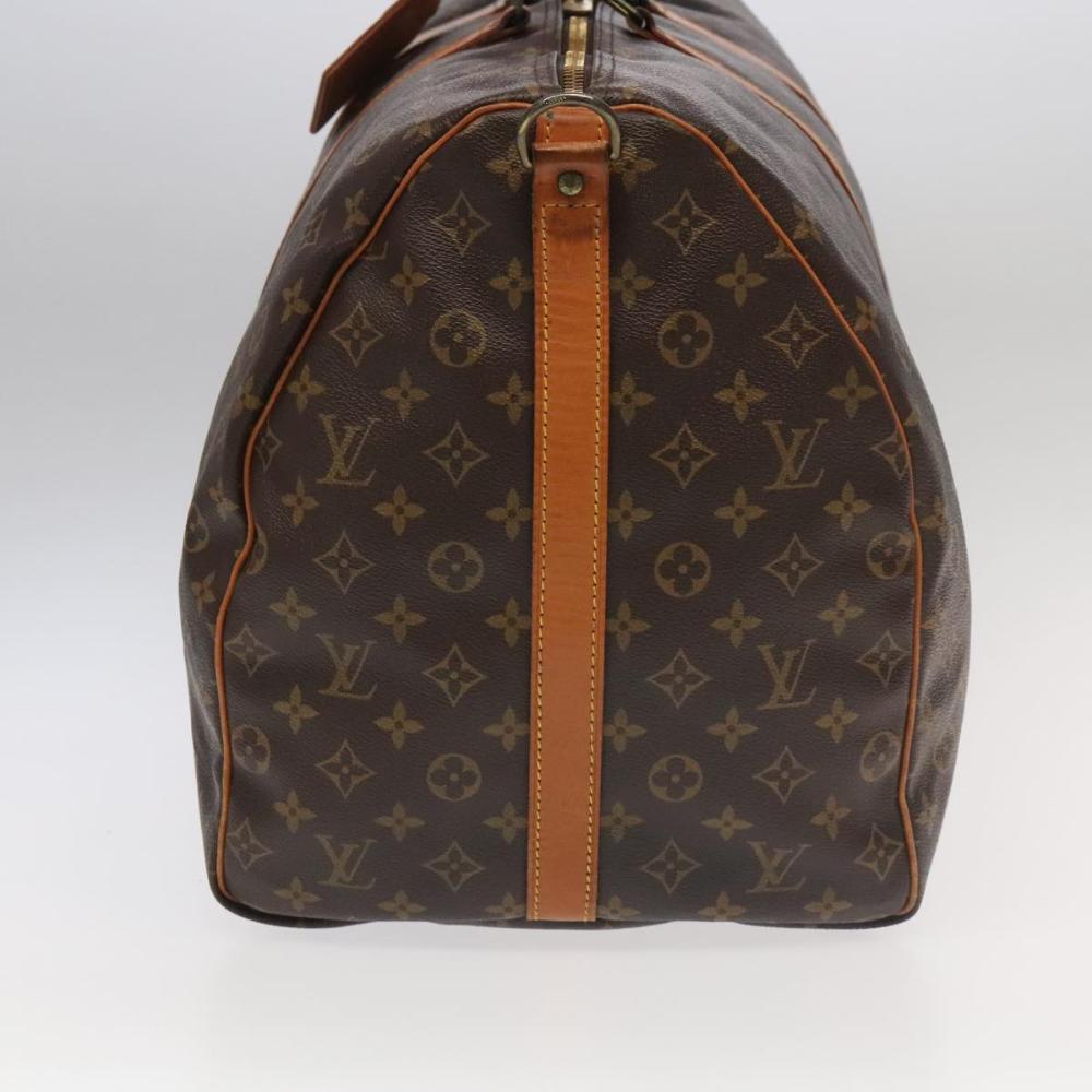 Brown Canvas Louis Vuitton Keepall