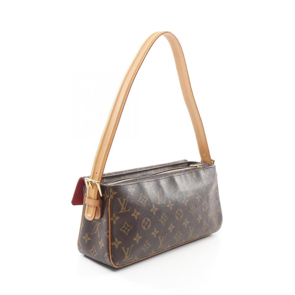 Brown Canvas Louis Vuitton Shoulder Bags