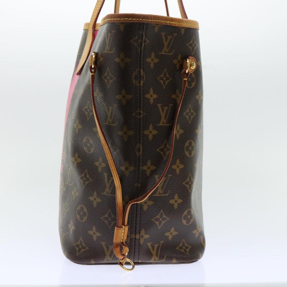 Brown Canvas Louis Vuitton Neverfull