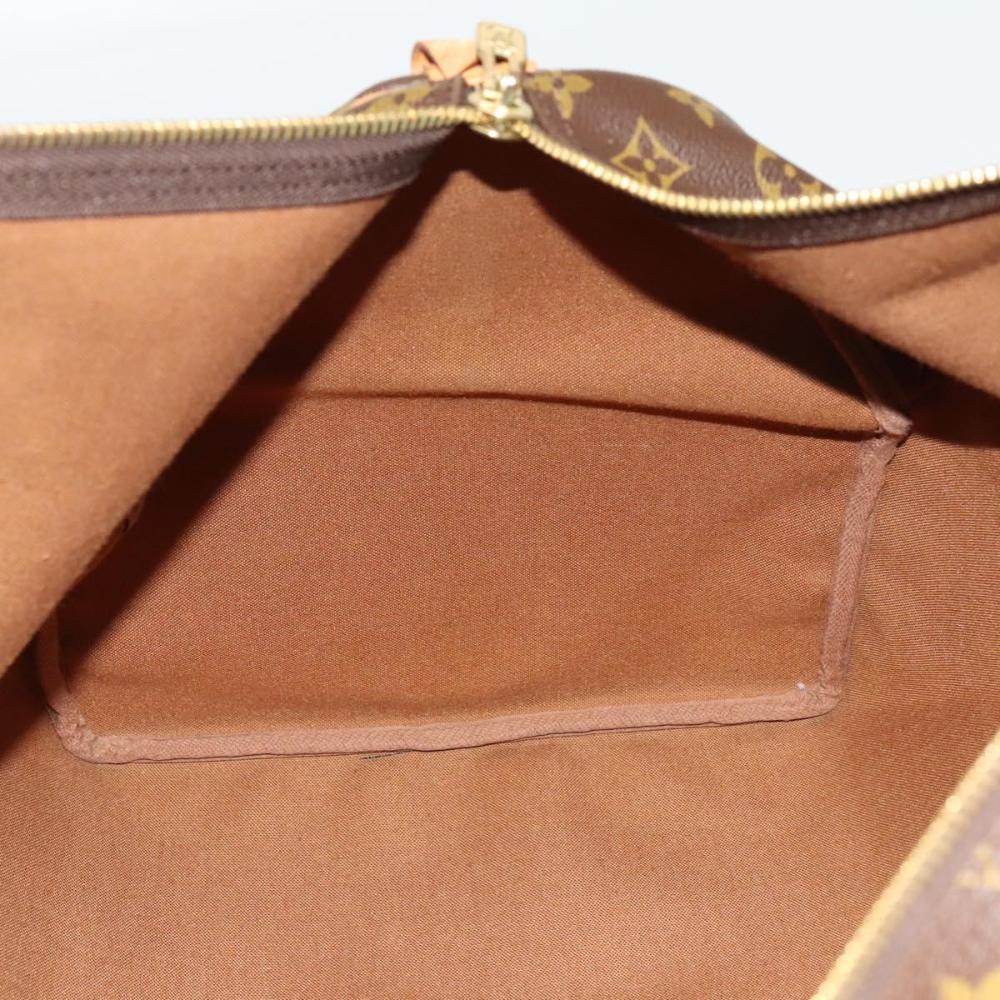 Brown Canvas Louis Vuitton Keepall