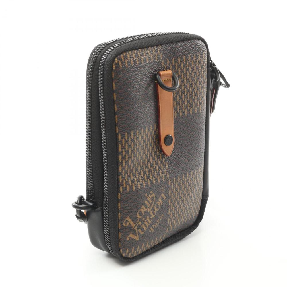 Brown Canvas Louis Vuitton Shoulder Bags