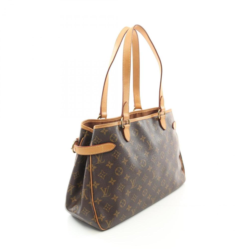 Brown Canvas Louis Vuitton Batignolles