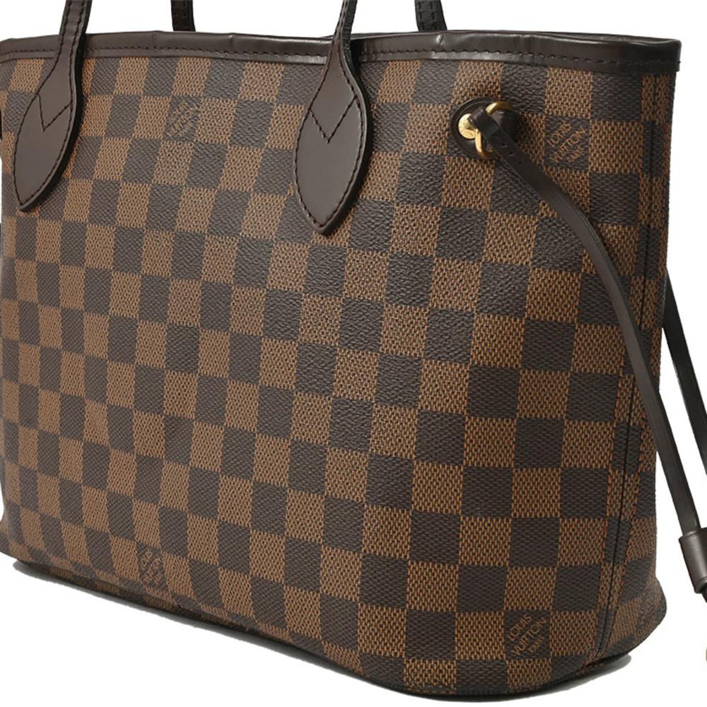 Brown Canvas Louis Vuitton Neverfull
