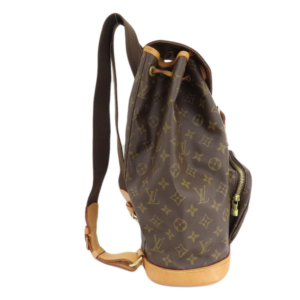Brown Canvas Louis Vuitton Montsouris
