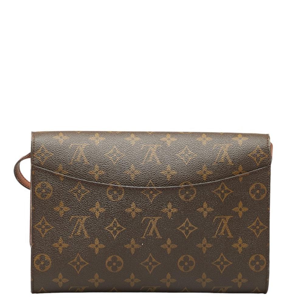 Brown Canvas Louis Vuitton Shoulder Bags