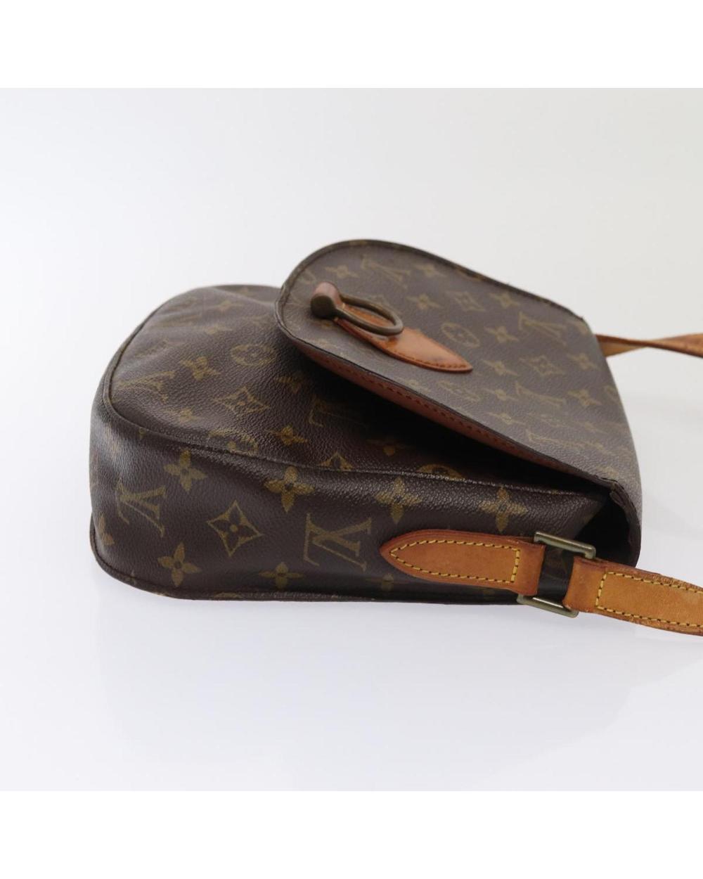 Brown Canvas Louis Vuitton Saint Cloud
