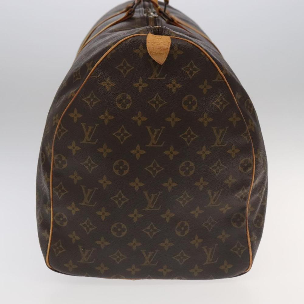 Brown Canvas Louis Vuitton Keepall