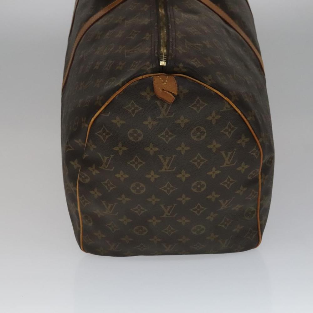 Brown Canvas Louis Vuitton Keepall